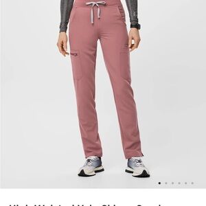 Brand new with tags mauve high waisted yola pants with yoga waist band.